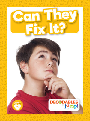 Can They Fix It? - ebook